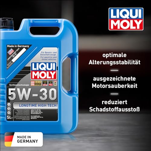 Liqui Moly 1137 Longtime High Tech Motoröl, 5W-30, 5 Liter