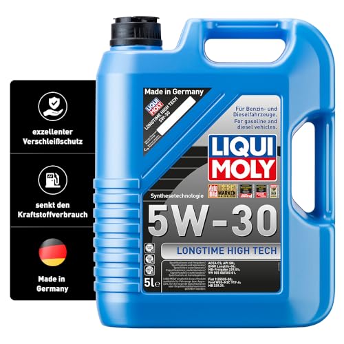 Liqui Moly 1137 Longtime High Tech Motoröl, 5W-30, 5 Liter