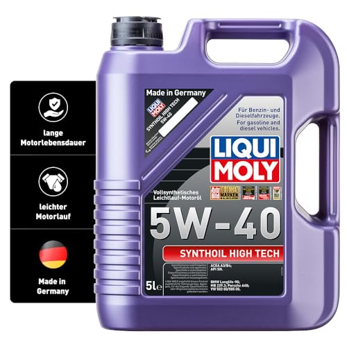 Liqui Moly 1307 Synthöl High Tech Motoröl 5 W-40  5 Liter