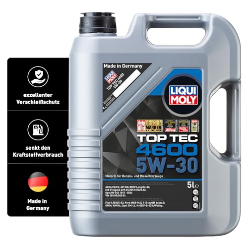 Liqui Moly 3756 Top Tec 4600 Motoröl 5 W-30 5 Liter